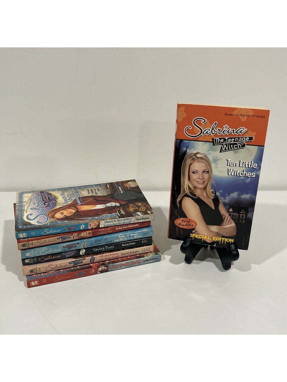 Sabrina the Teenage Witch Vintage Paperback Book Lot Halloween Special Edition